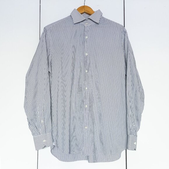 LORO PIANA Vintage Striped Shirt 16/41 NWT - Picture 4 of 12